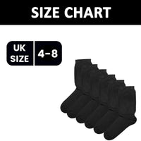 6 Pairs of Women's Extra Wide Diabetics Socks Super Soft Breathable Eco-Friendly Ladies Sock Ideal for Everyday wear UK Size 4-8 by Sock Stack Socks