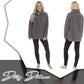 Women's Ultra-Soft Sherpa Lounge Set Long Sleeve Top and Leggings with Double Pockets Cozy Pajamas for Chilly Days Multiple Sizes Daisy Dreamer. Buy now for £20.00.