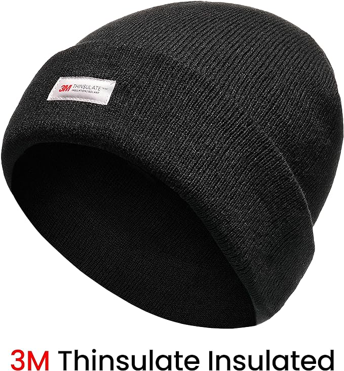 Pack Of 2 Men's Knitted 3M Thinsulate Insulated Thermal Ski Beanie Hats. Buy now for £8.00. A Hats by Sock Stack. 3M, Beanie Hats, black, cold, comfortable, hat, Hats, hiking, ice skating, Insulated, Knitted, Men, mens, Out of stock, outdoor, outdoors, Sk