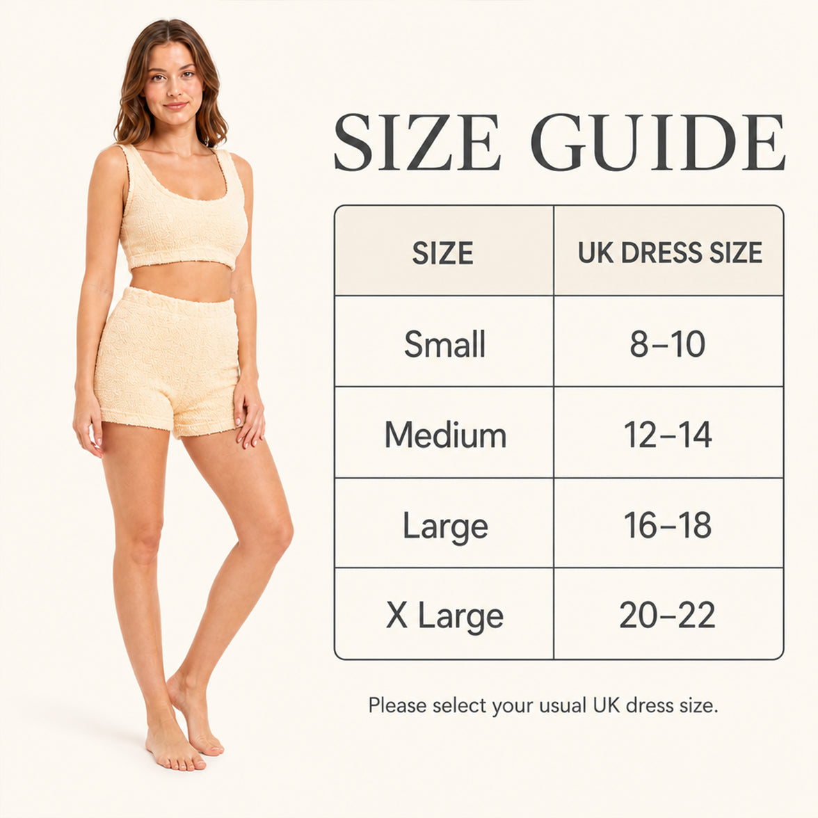 Daisy Dreamer Dames Teddy Fleece Crop Top en Shorts Pyjama Loungewear Set Ultra Zacht