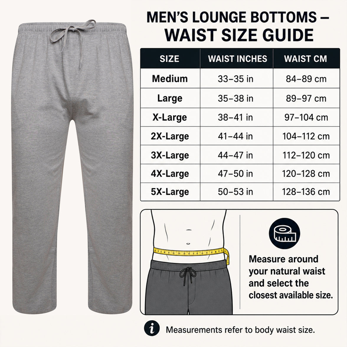 Sock Stack 2 Pack Mens Cotton Lounge Bottoms Stretchable PJ Pants Durable Cosy Cosy Super Soft Lounge Comfort