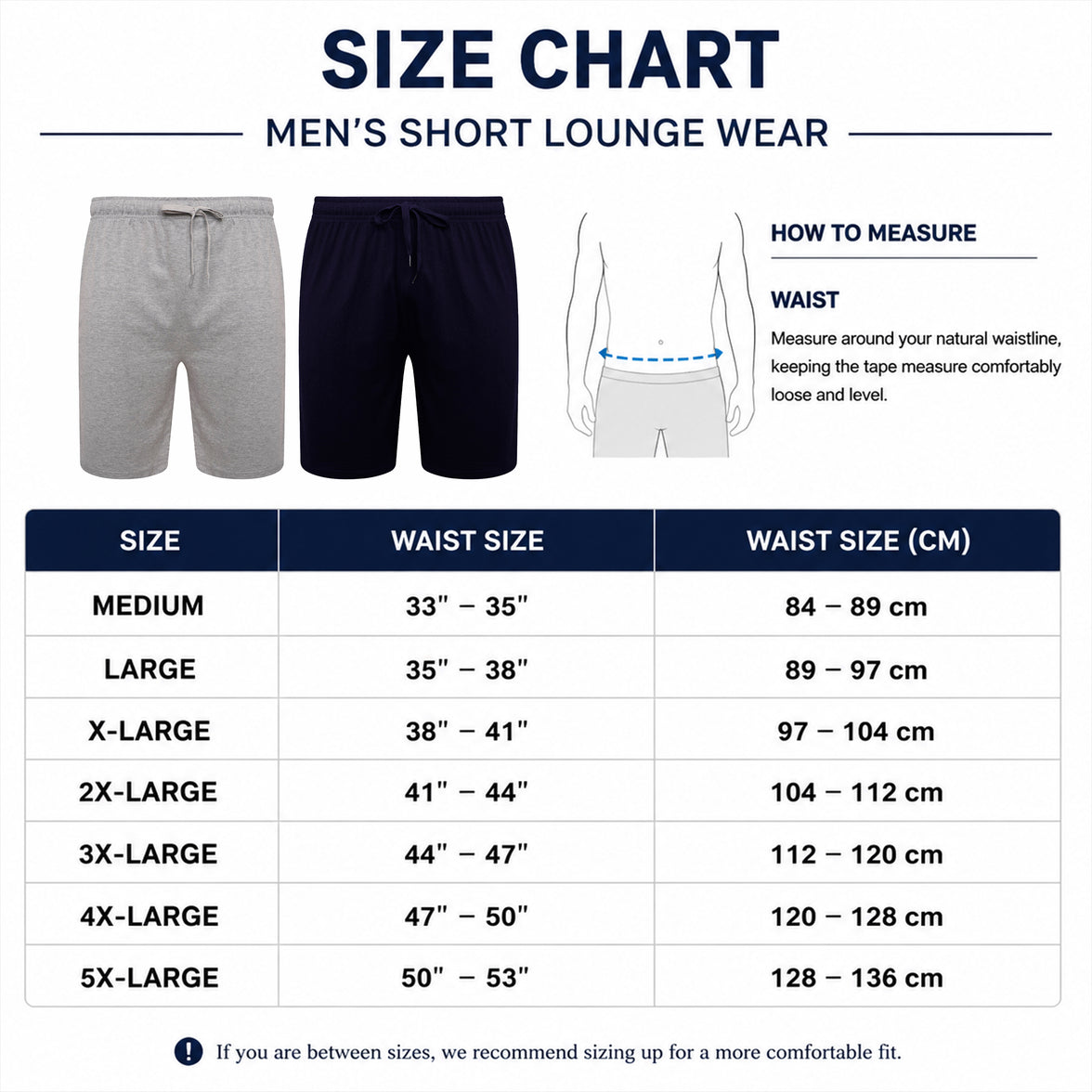 Sock Stack Men's Cotton Lounge Shorts Stretchable 2 Pack Black Navy Grey Durable