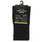 Adults Black Football Leg Sleeve Socks Compression Support Fits Over Shin Pads Breathable & Secure for Training Running by Sock Stack. Buy now for £9.00.