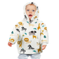 Unisex Safari and Sloth Hoodie Blanket for Infants 0-2 Years Ultra Soft Cozy Wearable Blanket with Spacious Pocket for Boys and Girls by Daisy Dreamer. Buy now for £15.00.