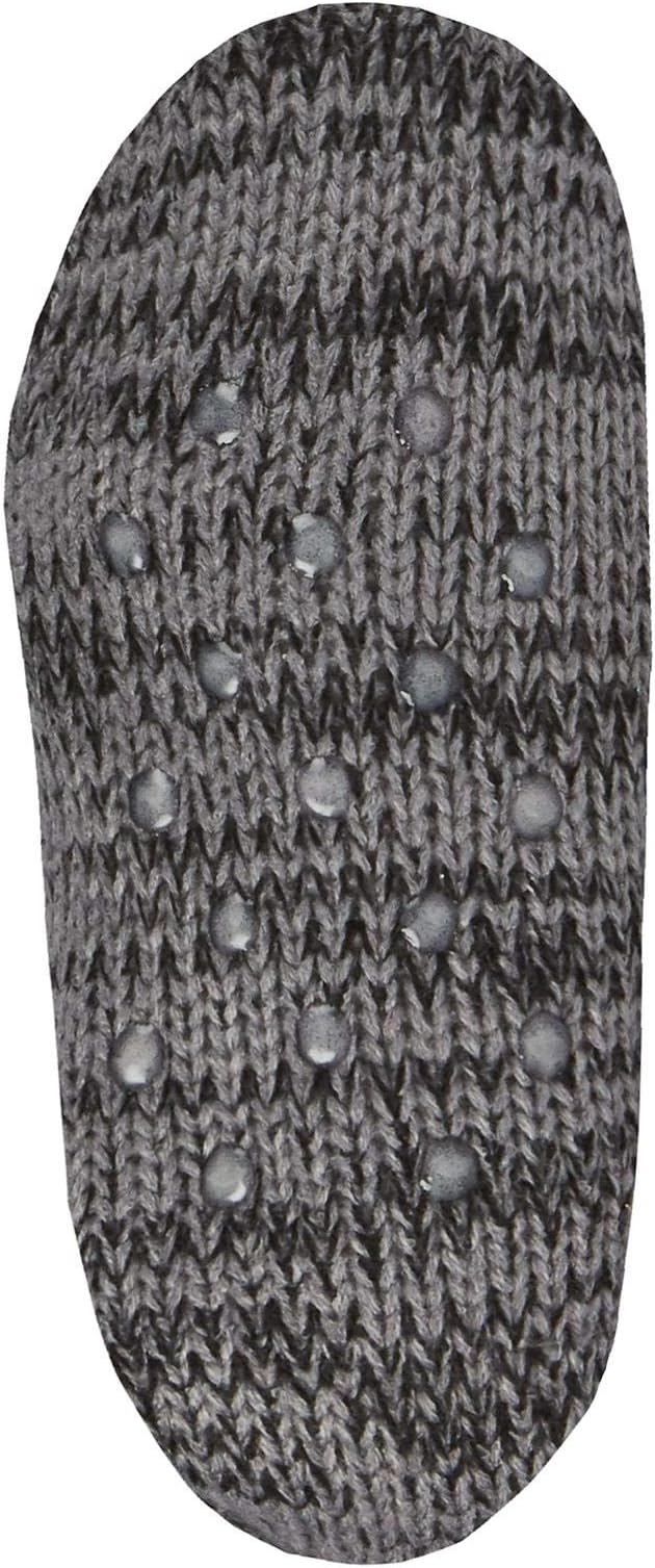 Children's Chunky Knit Non-Slip Lounge Gripper Socks for Kids Boys and Girls Warm Winter Indoor Footwear with Cute Colourful Patterns Sock Stack. Buy now for £7.00.