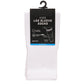 Kids Leg Sleeve Socks White Fits Over Calf Shin Pads Compression Sleeves for Football Training Running by Sock Stack. Buy now for £9.00.