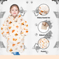 Kids Oversized Hooded Blanket Sweatshirt Ultra Soft Sherpa Fur Flannel Fleece Hoodie for Ages 8-15 with Fun Dog Print by Daisy Dreamer. Buy now for £15.00.