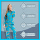 Ladies Soft Horse Print Fleece Hooded Onesie Pyjamas Warm Nightwear Jumpsuit with Zipper Elastic Cuffs Pink Blue Sizes 10-20 by Daisy Dreamer. Buy now for £10.00.