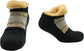 Luxurious Nordic Fluffy Sherpa Lined Slipper Socks for Men and Women Warm Non-Slip Indoor Winter House Shoes Fair Isle Black Navy Grey UK 4-7 8-12 by Sock Stack. Buy now for £9.00.