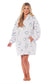 Oversized Penguin Hooded Blanket Ultra Soft Sherpa Fur Lining Big Hoodie Sweatshirt Plush Flannel Fleece Loungewear for Adults and Kids by Daisy Dreamer. Buy now for £9.00.