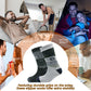 Pack of 2 Men's Chunky Knit Slipper Socks with Grips Thick Warm Non-Slip Indoor Bed Socks Gift by Sock Stack. Buy now for £14.00.