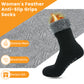 Pack of 2 Women's Feather Soft TOT Slipper Socks with Anti-Slip Grips Fleece Lined Cozy Winter Indoor Lounge Socks by Sock Stack. Buy now for £14.00.
