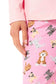 Women's Soft Pink Dogs Pyjama Lounge Set, Ladies Everyday PJs. Buy now for £15.00. A Pyjamas by Daisy Dreamer. 12-14, 14-16, 16-18, 20-22, best friends, black, bottom, bridesmaid, cotton, dogs, girls, gym, hosiery, hotel, jersey, ladies, large, long sleev