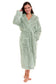 Women's Sage Green Fleece Dressing Gown, Ladies Robes. Buy now for £20.00. A Robe by Daisy Dreamer. bathrobe, daisy dreamer, dressing, dressing gown, fleece, green, hooded robe, ladies, large, long sleeve, loungewear, medium, natural, nightwear, plush fle