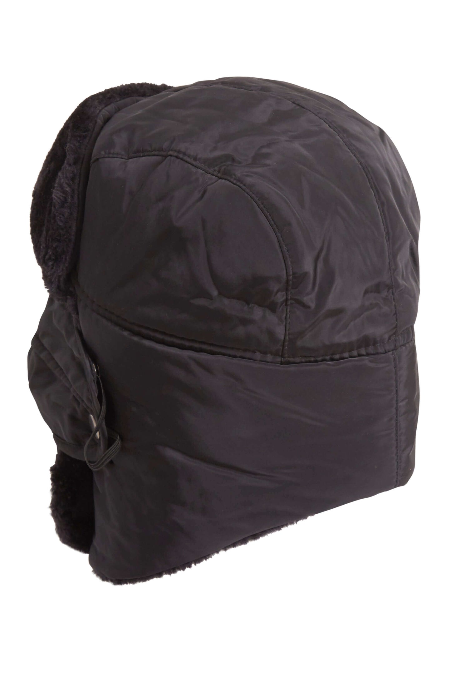 Versatile Winter Trapper Hat with Removable Face Cover Adjustable Ear Flaps Showerproof Fur Lined Ideal for Skiing Snowboarding Hiking by Heatwave Thermalwear. Buy now for £10.00.