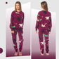 Women's Cats & Dogs Soft Fleece Pyjama Set Long Sleeve Animal Print Warm PJs Loungewear Sleepwear for Ladies by Daisy Dreamer. Buy now for £14.00.