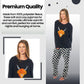 Women's Highland Cow Thermal Fleece Pyjamas Set Soft Warm Winter PJs Animal Print Loungewear Sleepwear Long Sleeve Top and Bottom by Daisy Dreamer. Buy now for £15.00.