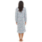 Women's Long Sleeve Fleece Nightdress Soft Warm Floral Print Sleepwear Cozy Winter Nightie Loungewear Available in Multiple Sizes By Daisy Dreamer. Buy now for £12.00.