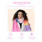 Women’s Pink Purple Chunky Knit Bright Plaid Blanket Scarf Long Winter Wrap Warm Striped Shawl with Tassels Gift for Ladies by Daisy Dreamer. Buy now for £10.00.