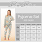 Women's Sloth Soft Fleece Pyjama Set Long Sleeve Animal Print Warm PJs Loungewear Sleepwear for Ladies by Daisy Dreamer. Buy now for £14.00.