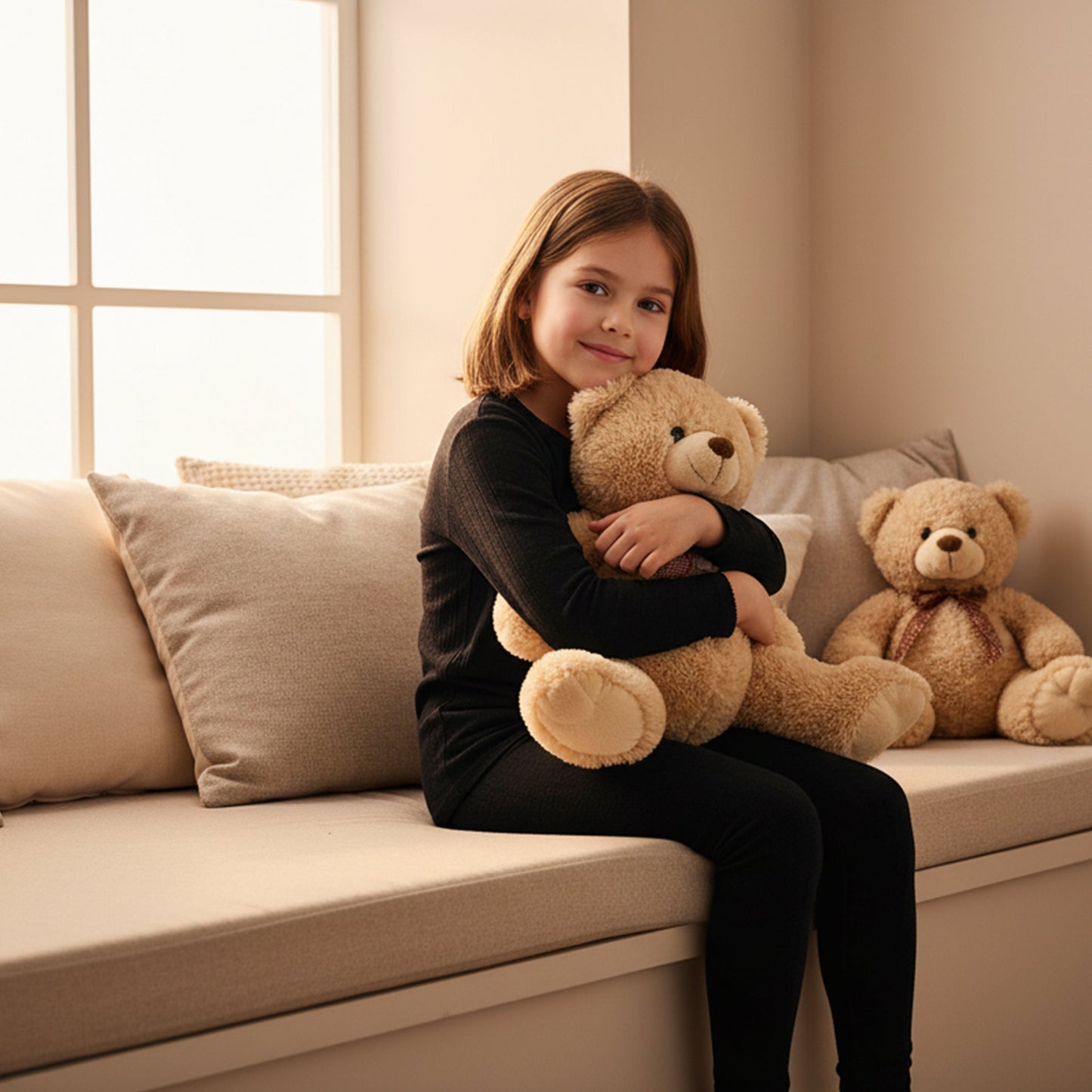 Girls Thermal Underwear Set Fleece Lined Long Sleeve Top & Bottom Kids Winter Base Layer for Cold Weather by Heatwave Thermalwear Thermal Underwear