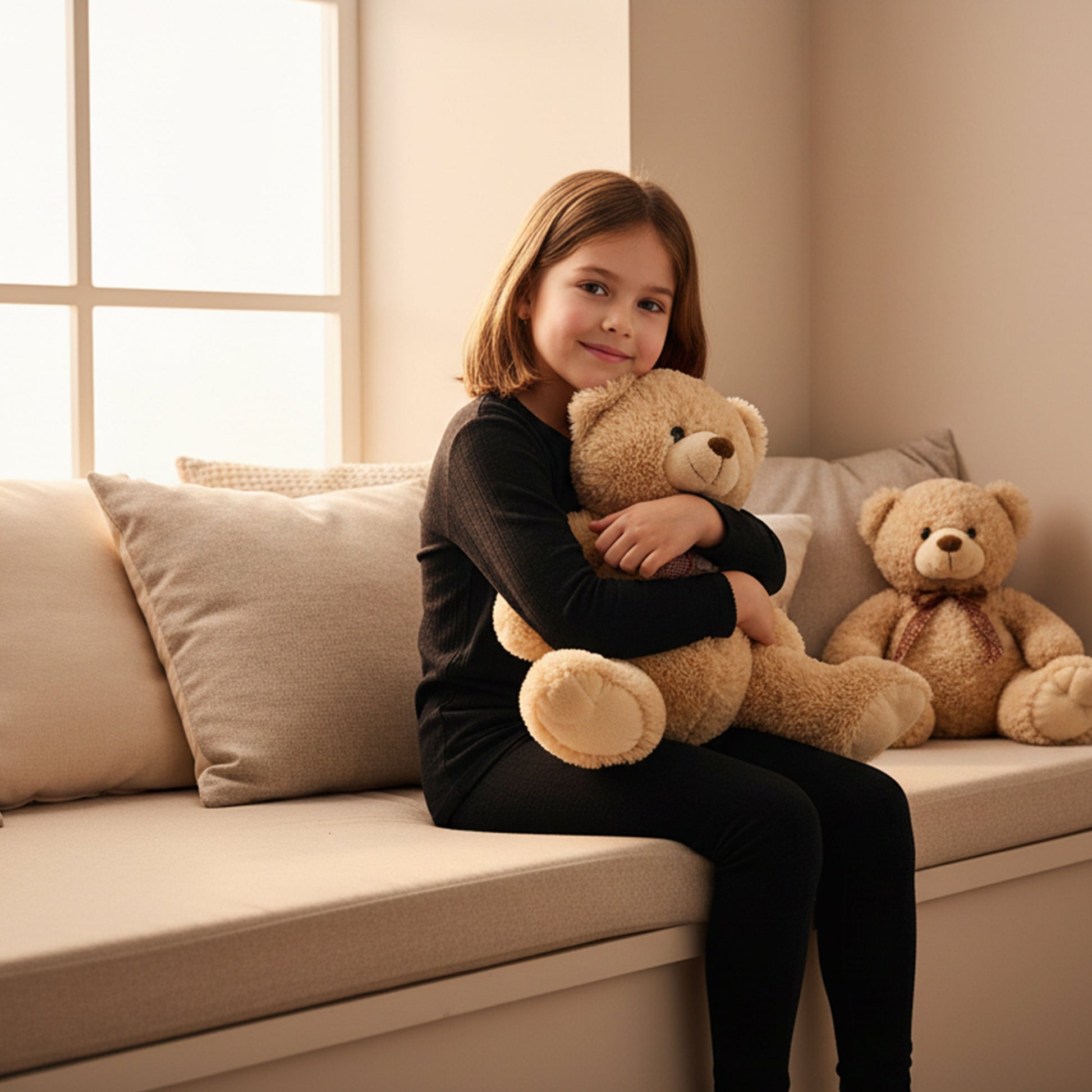 Girls Thermal Underwear Set Fleece Lined Long Sleeve Top & Bottom Kids Winter Base Layer for Cold Weather by Heatwave Thermalwear Thermal Underwear