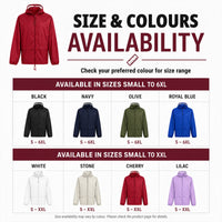 Heatwave Hooded Raincoat Kagools Jacket Unisex Adult Men and Women Water-Resistant Lightweight Ideal for Spring Summer & Travel Rain Coat