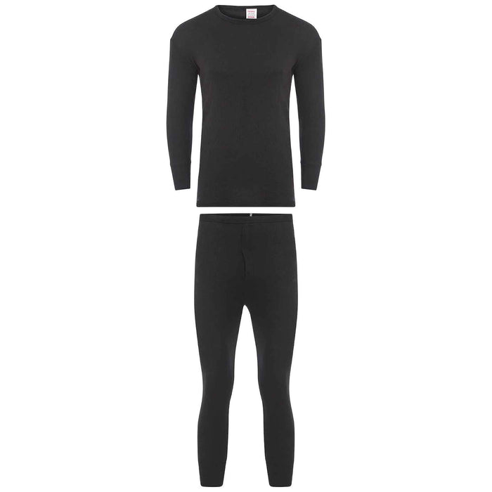 Kids Winter Thermal Underwear Set Boys Warm Long Sleeve Top and Pants Cozy Insulating Base Layer Sizes 3-13 Charcoal Black by Heatwave Thermalwear CHARCOAL / 3-5 YRS Thermal Underwear