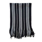 Luxury Men's Woven Stripe Design Long Scarf Warm Soft Acrylic Winter Fashion Accessory for Formal and Casual Wear Hypoallergenic by Sock Stack Scarves