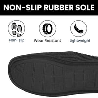 Men’s Check Corduroy Slip-On Indoor Slippers