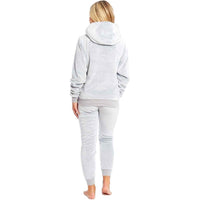 Mother Daughter Matching Sloth Hooded Fleece Pyjamas Plush Flannel Twosie Loungewear with Sherpa Lining Multiple Sizes Cozy Embroidered Sloth Design by Daisy Dreamer Pyjamas