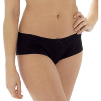Pack of 10 Womens Cotton Briefs Comfortable Underwear Shorts with Stretch Waistband Assorted Styles Breathable Cotton Blend UK Sizes 12-18 by Daisy Dreamer Underwear