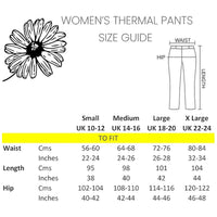 Pack of 2 Womens Thermal Pants Advanced Insulating Yarn Cotton Rich Ribbed Comfort Fit for Running Hiking Workwear in White Grey Black by Heatwave Thermalwear Thermal Underwear
