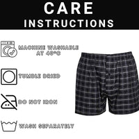 Pack of 6 Kids Loose Fit Woven Boxers Durable Cotton Blend with Elastic Waistband Sizes 5-13 Years Ideal for School Sports KB01 by Sock Stack Boxer Shorts