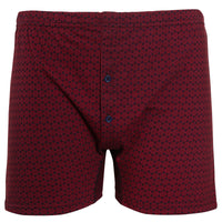 Pack of 6 Men’s Boxer Shorts Classic Fit Jersey Underwear with Printed Design Button Fly & Elastic Waistband by Sock Stack Boxer Shorts
