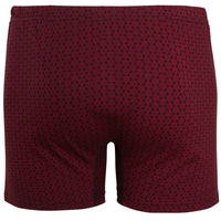 Pack of 6 Men’s Boxer Shorts Classic Fit Jersey Underwear with Printed Design Button Fly & Elastic Waistband by Sock Stack Boxer Shorts