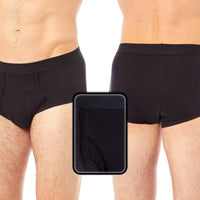 Pack of 6 Mens Cotton Briefs Soft Waistband Breathable Durable Underwear Comfortable All Day Wear MB05/06 by Sock Stack Boxer Shorts