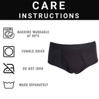 Pack of 6 Mens Cotton Briefs Soft Waistband Breathable Durable Underwear Comfortable All Day Wear MB05/06 by Sock Stack Boxer Shorts