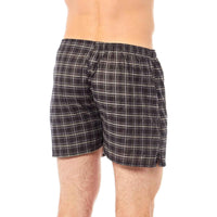 Pack of 6 Mens Loose Fit Boxers with Comfort Waistband Button Fly Breathable Cotton Blend Assorted Colours Premium Quality MB02 by Sock Stack Boxer Shorts