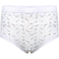 Pack of 6 Women's 100% Cotton Super Soft Maxi Briefs Full Coverage Breathable Everyday Underwear Assorted Colors Regular Plus Sizes by Sock Stack Underwear