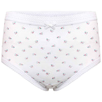 Pack of 6 Women's 100% Cotton Super Soft Maxi Briefs Full Coverage Breathable Everyday Underwear Assorted Colors Regular Plus Sizes by Sock Stack Underwear