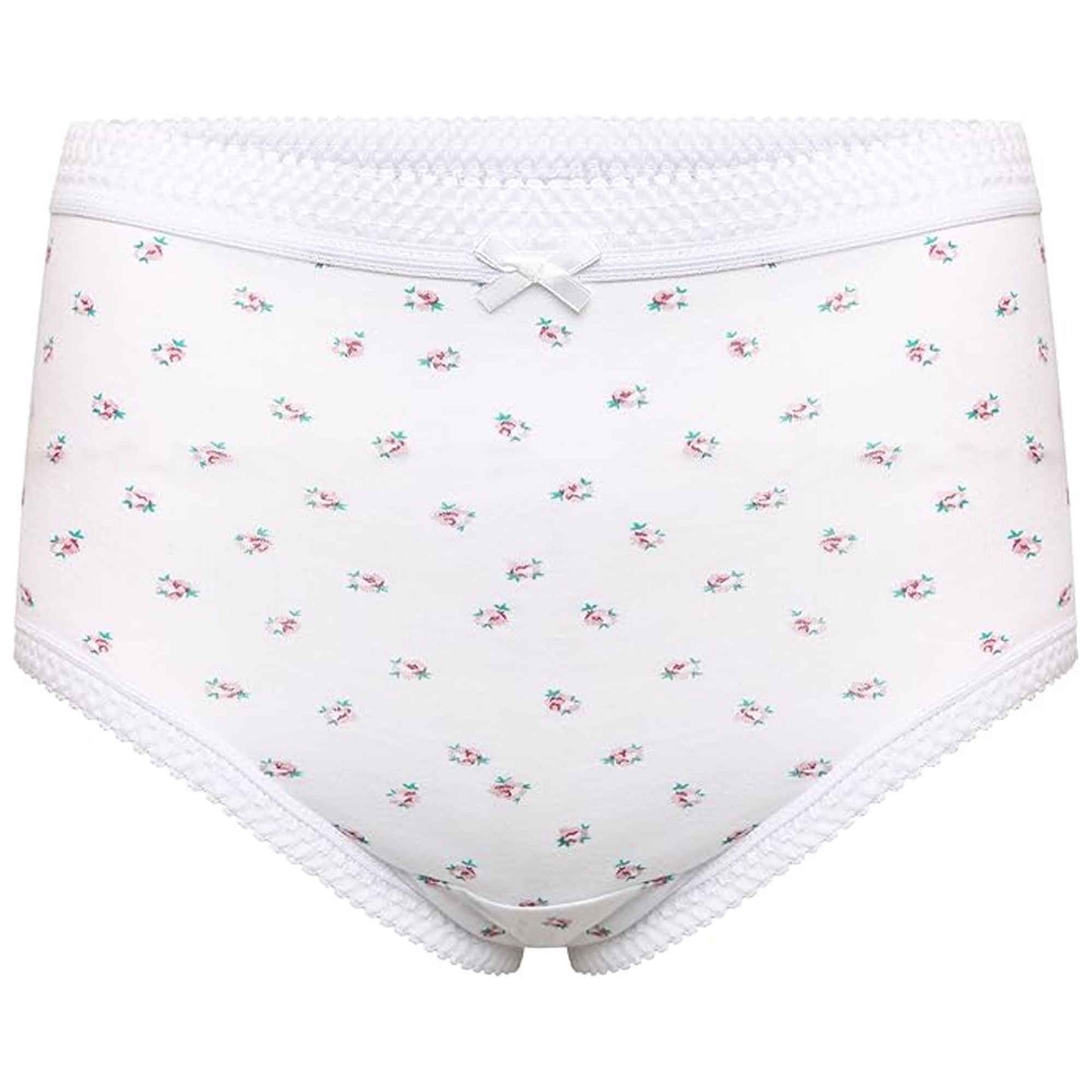 Pack of 6 Women's 100% Cotton Super Soft Maxi Briefs Full Coverage Breathable Everyday Underwear Assorted Colors Regular Plus Sizes by Sock Stack Underwear