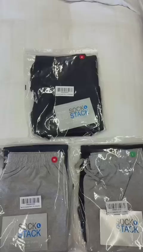 Sock Stack 2-pack heren katoenen loungebroek rekbare pyjamabroek duurzaam knus superzacht loungecomfort
