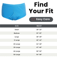 Sock Stack Men's 6 Pack Cotton Y-Front Briefs White 100% Cotton Soft Stretch Waistband Hypoallergenic Durable Underwear Everyday Comfort Underwear
