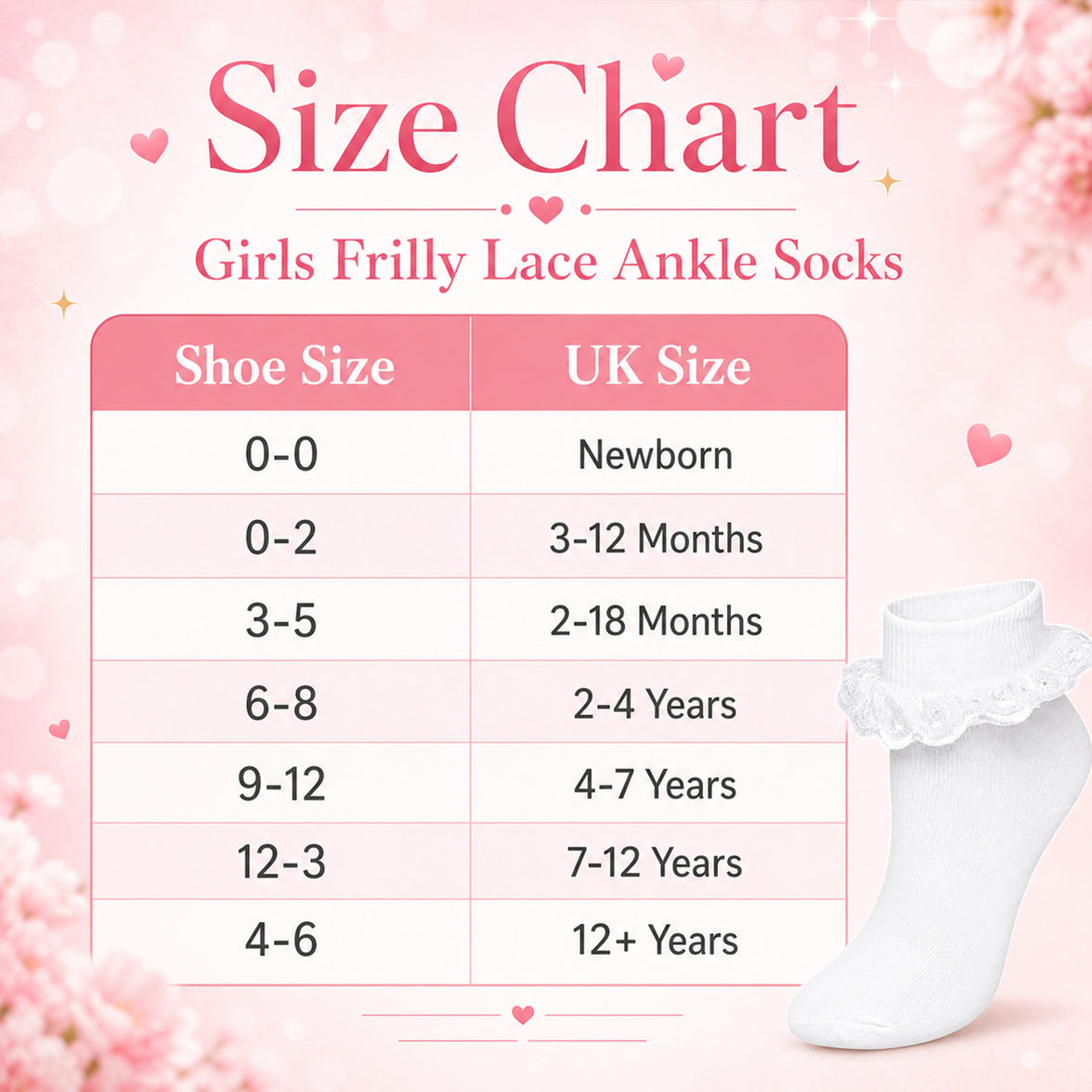 Sock Stack White Girls Tutu Frilly Ankle Socks With Lace And Bow 6 Pairs Cotton Rich Super Soft Wedding Christening Socks Socks