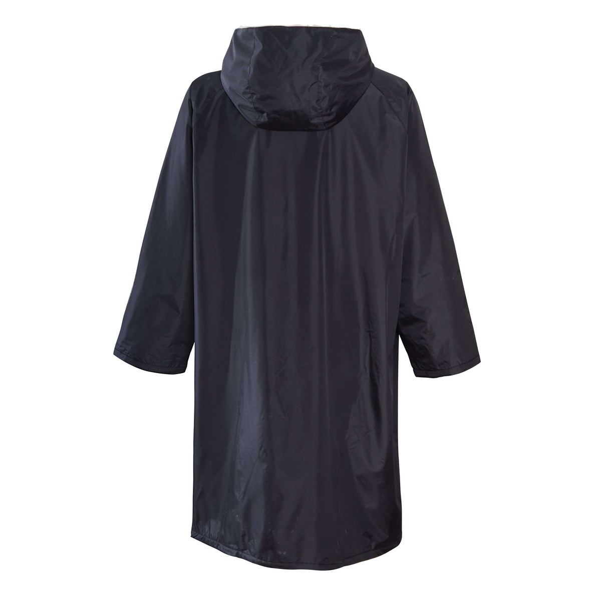 Unisex Adults Waterproof Windproof Changing Robe Hooded Outdoor Coat for Beach Swimming Surfing Warm Fleece Lining by Heatwave Thermalwear BLACK / S/M Changing Robe