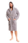 Unisex Bamboo Hooded Dressing Gown Super Soft Towelling Bath Robe for Men & Women by Sock Stack Bathrobe