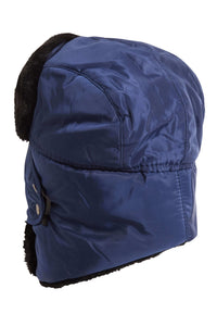 Versatile Winter Trapper Hat with Removable Face Cover Adjustable Ear Flaps Showerproof Fur Lined Ideal for Skiing Snowboarding Hiking by Heatwave Thermalwear Trapper Hat