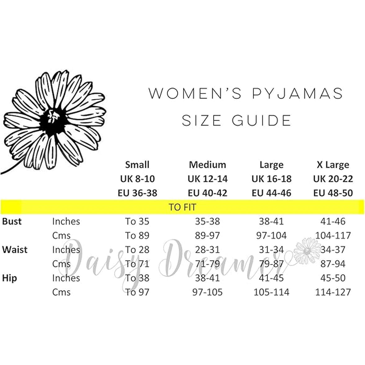 Women's Highland Cow Cotton Jersey Pyjama Set Long Sleeve Lounge Wear PJs with Elasticated Waistband by Daisy Dreamer Pyjamas