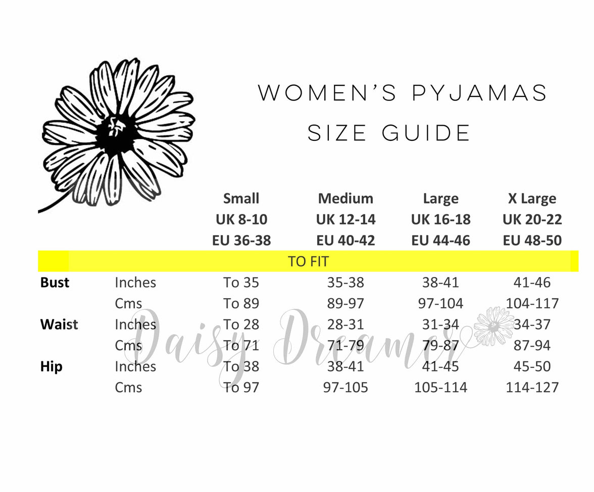 Women's Jaguar Jungle Leopard Print Long Pyjama Set Button Up Soft Breathable Viscose Loungewear Sleepwear Relaxing PJ Set by Daisy Dreamer Pyjamas